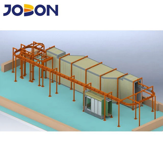 power free powder coating line