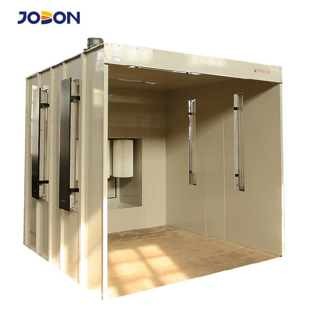 Cabine de revestimento em pó grande de exaustão interna